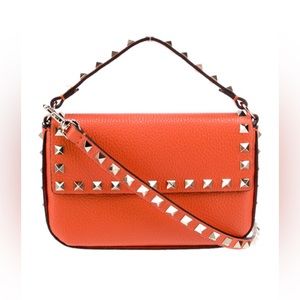 Authentic Valentino Leather Studded Crossbody W/Tags